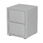 Нощно шкафче за спалня SIESTA - светлосив 21