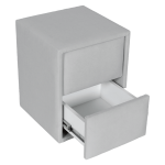 Нощно шкафче за спалня SIESTA - светлосив 21