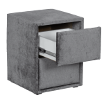 Нощно шкафче за спалня LINDA - сив 13