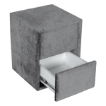 Нощно шкафче за спалня LINDA - сив 13