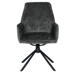 Трапезен стол PRATO - тъмносив