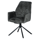 Трапезен стол PRATO - тъмносив