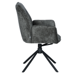 Трапезен стол PRATO - тъмносив