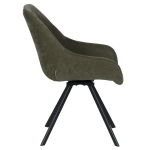 Трапезен стол MARSALA - маслено зелен