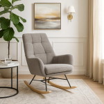 Люлеещо кресло BIANCA - сиво