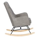 Люлеещо кресло BIANCA - сиво