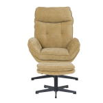 Кресло с табуретка ANDREA - горчица