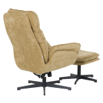 Кресло с табуретка ANDREA - горчица