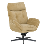 Кресло с табуретка ANDREA - горчица