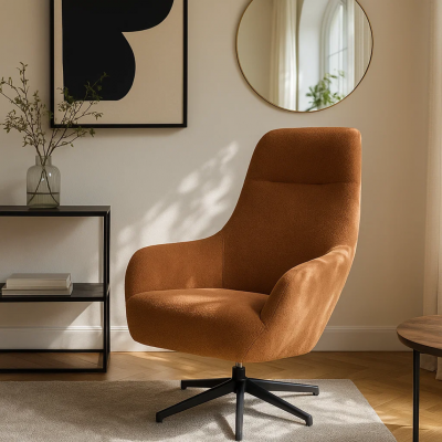 Кресло DANI - оранжево