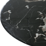 Комплект холни маси BALDER - черен-бял