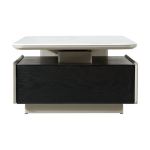 Холна маса ALIVIA - бял-капучино