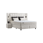 Тапицирана спалня с матрак JULIE 180 x 200 - Перла SY