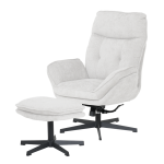 Кресло с табуретка ANDREA - шампанско