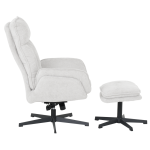 Кресло с табуретка ANDREA - шампанско