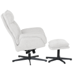 Кресло с табуретка ANDREA - шампанско