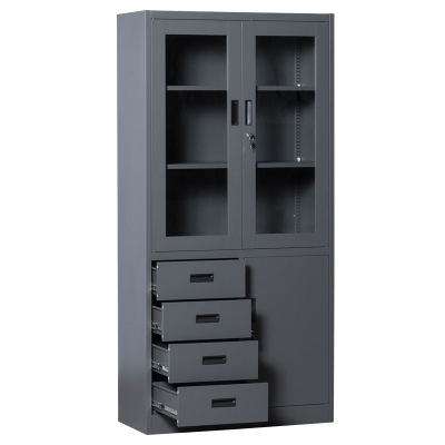 Метален шкаф Carmen CR-1278 E L SAND - графит