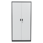 Метален шкаф за инструменти Carmen CR-1226 L SAND - черен-сребърен