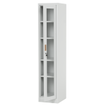 Метален шкаф Carmen CR-1001 L - сив