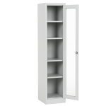 Метален шкаф Carmen CR-1001 L - сив