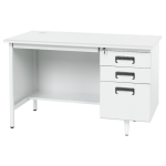 Метално бюро Carmen CR-1317 L - сиво