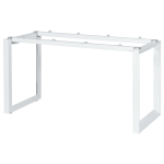 Метална рамка за бюро Carmen CR-1902 GR - бяла