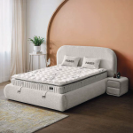 Тапицирана спалня с матрак FABER 140 х 200 - лате 06