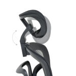 Ергономичен стол Carmen 7589 - черен