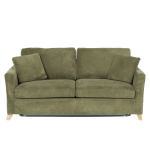 Разтегателен диван - тройка FIZI - зелен Е75