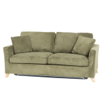 Разтегателен диван - тройка FIZI - зелен Е75