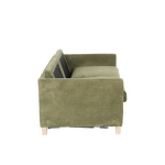 Разтегателен диван - тройка FIZI - зелен Е75