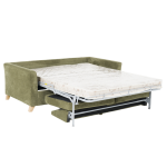 Разтегателен диван - тройка FIZI - зелен Е75