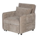 Разтегателен фотьойл AKETI - бежов М34