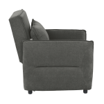 Разтегателен фотьойл AKETI - тъмносив М18