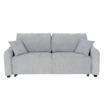 Разтегателен диван - тройка LOMELA - светлосив L03