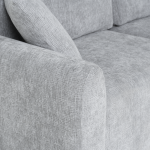 Разтегателен диван - тройка LOMELA - светлосив L03