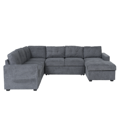 Ъглов разтегателен диван IKELA - сив