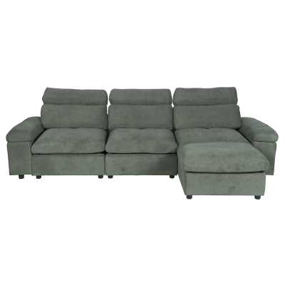 Ъглов диван POKO - зелен C08