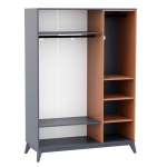 Трикрилен гардероб BREDA