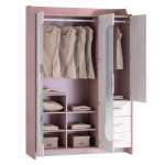 Трикрилен детски гардероб ESTELLA