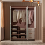 Трикрилен детски гардероб ESTELLA