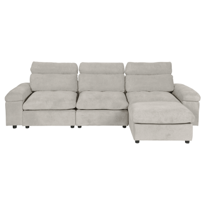 Ъглов диван POKO - шампанско C02