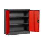 Метален шкаф Carmen CR-1239 E J SAND - червен-графит