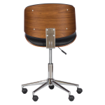 Работен офис стол Carmen 6403 - орех - черен