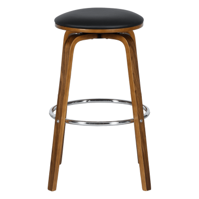 Бар стол Carmen 4030 - орех/черен