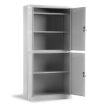 Метален шкаф CARMEN CR-1246 J - сив