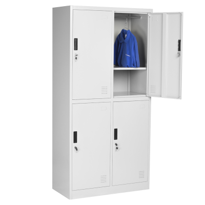 Метален шкаф Carmen CR-1251 J - сив