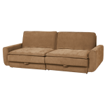 Разтегателен диван - тройка BALAMBA - охра Н37