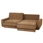 Разтегателен диван - тройка BALAMBA - охра Н37