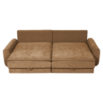 Разтегателен диван - тройка BALAMBA - охра Н37